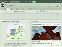 Tablet Screenshot of eternaldragonstear.deviantart.com
