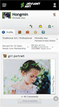 Mobile Screenshot of hongmin.deviantart.com