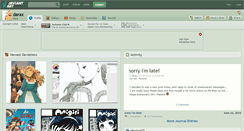 Desktop Screenshot of darax.deviantart.com