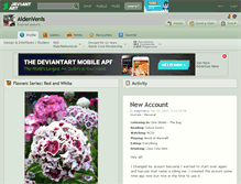 Tablet Screenshot of aidenvenis.deviantart.com
