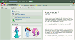 Desktop Screenshot of flutterdashlove.deviantart.com