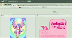 Desktop Screenshot of peachpalette.deviantart.com