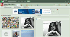 Desktop Screenshot of lauren-angel-cullen.deviantart.com