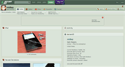 Desktop Screenshot of midkay.deviantart.com