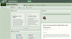 Desktop Screenshot of nightlost-darklit.deviantart.com