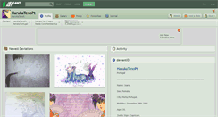 Desktop Screenshot of harukatenopt.deviantart.com