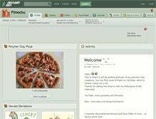 Tablet Screenshot of fimochu.deviantart.com