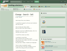 Tablet Screenshot of lionking-collectors.deviantart.com