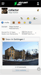 Mobile Screenshot of cofactor.deviantart.com