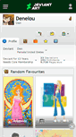 Mobile Screenshot of denelou.deviantart.com