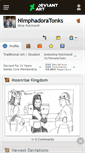 Mobile Screenshot of nimphadoratonks.deviantart.com