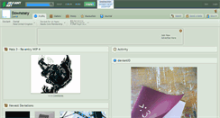 Desktop Screenshot of downesey.deviantart.com