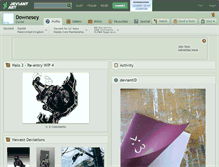 Tablet Screenshot of downesey.deviantart.com