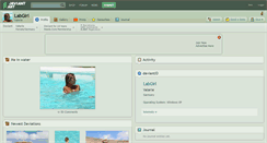 Desktop Screenshot of labgirl.deviantart.com