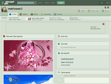 Tablet Screenshot of matrixsean3.deviantart.com