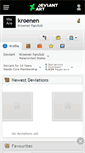 Mobile Screenshot of kroenen.deviantart.com