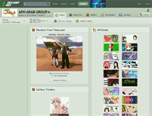 Tablet Screenshot of aph-arab-group.deviantart.com