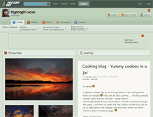 Tablet Screenshot of hypnogirl-xoxo.deviantart.com