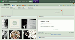 Desktop Screenshot of misjudged.deviantart.com
