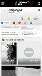 Mobile Screenshot of misjudged.deviantart.com