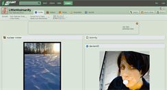 Desktop Screenshot of littlemissinsanity.deviantart.com