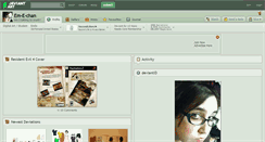 Desktop Screenshot of em-e-chan.deviantart.com