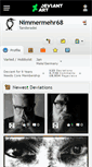 Mobile Screenshot of nimmermehr68.deviantart.com