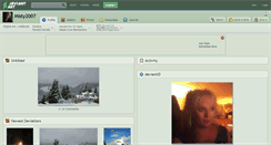 Desktop Screenshot of misty2007.deviantart.com