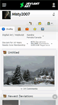 Mobile Screenshot of misty2007.deviantart.com