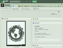 Tablet Screenshot of jfcastillo.deviantart.com