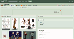 Desktop Screenshot of chivamp.deviantart.com