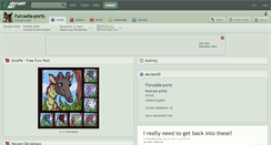 Desktop Screenshot of furcadia-ports.deviantart.com