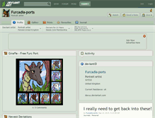 Tablet Screenshot of furcadia-ports.deviantart.com