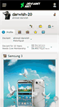 Mobile Screenshot of darwish-20.deviantart.com