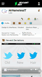 Mobile Screenshot of mrnamelessit.deviantart.com