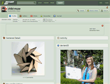 Tablet Screenshot of chibi-muse.deviantart.com