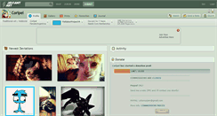 Desktop Screenshot of coripel.deviantart.com