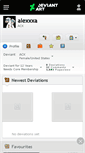 Mobile Screenshot of alexxxa.deviantart.com