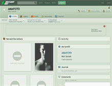 Tablet Screenshot of amafoto.deviantart.com