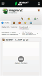 Mobile Screenshot of imaginaryz.deviantart.com