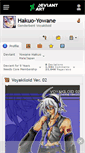 Mobile Screenshot of hakuo-yowane.deviantart.com