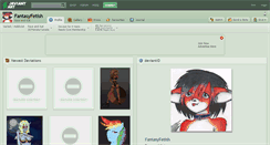 Desktop Screenshot of fantasyfetish.deviantart.com