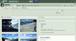 Desktop Screenshot of m0rphiine.deviantart.com