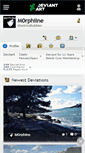 Mobile Screenshot of m0rphiine.deviantart.com