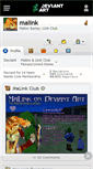Mobile Screenshot of malink.deviantart.com