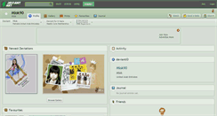 Desktop Screenshot of mlok90.deviantart.com