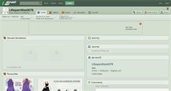 Desktop Screenshot of lifespenilties0078.deviantart.com