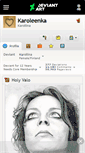 Mobile Screenshot of karoleenka.deviantart.com