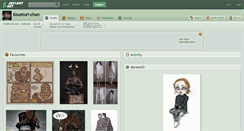 Desktop Screenshot of koumori-chan.deviantart.com