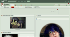 Desktop Screenshot of idiotequo.deviantart.com